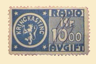Radio tax stamps